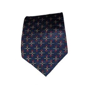 Montagu Patterned Silk Tie NWOT